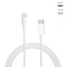 Cable de carga TYPE-C compatible con Apple ultra rápido 1 metro