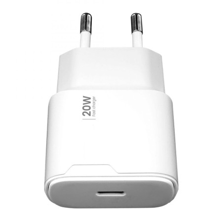 Cargador rápido de 20w con salida usb type-c pd