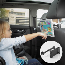 Supporto universale per tablet e smartphone per passeggeri auto