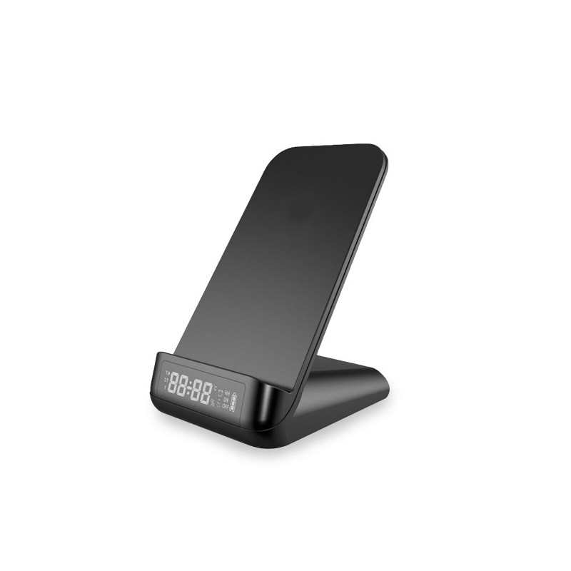 Ultra-fast wireless charger (15W) with built-in alarm