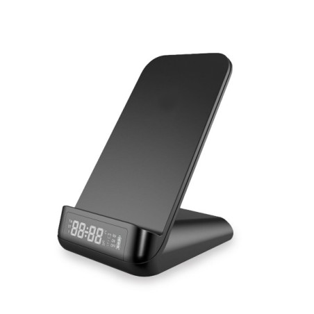 Ultra-fast wireless charger (15W) with built-in alarm