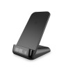 Ultra-fast wireless charger (15W) with built-in alarm