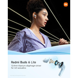 In-Ear Bluetooth Earphones with Noise Reduction Xiaomi Redmi Buds 6 Lite