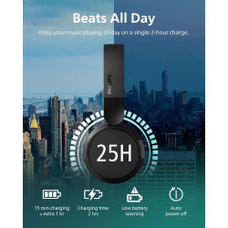 Casque Philips sans fil intégration Google Assistant & Siri Intelligent